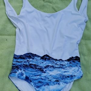 One piece bathing suit